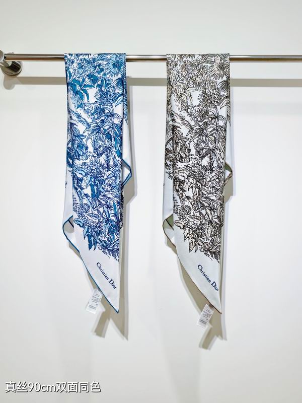 Dior silk scarf 90X90cm E071102